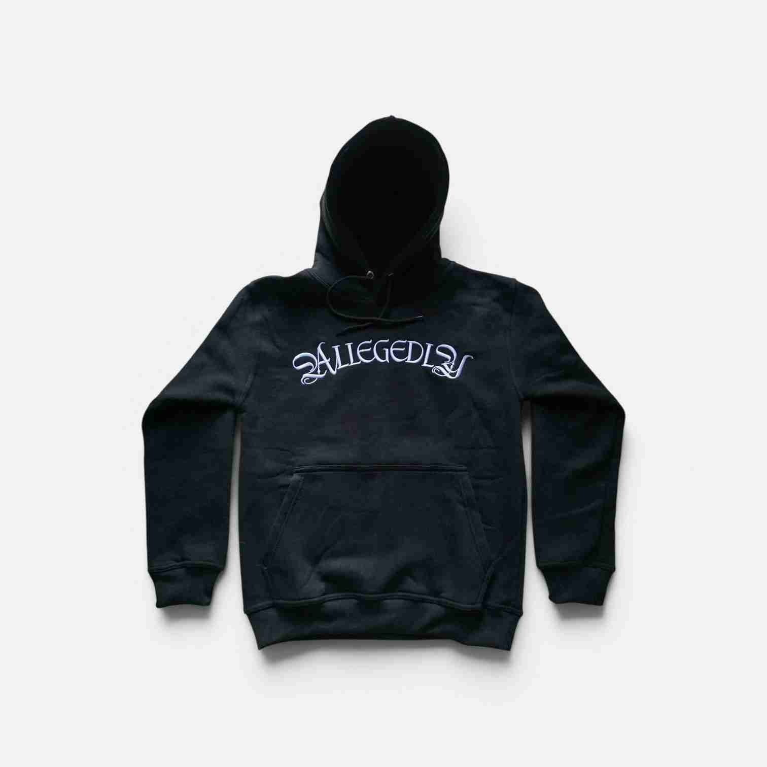ALLEGEDLY Hoodie - Black
